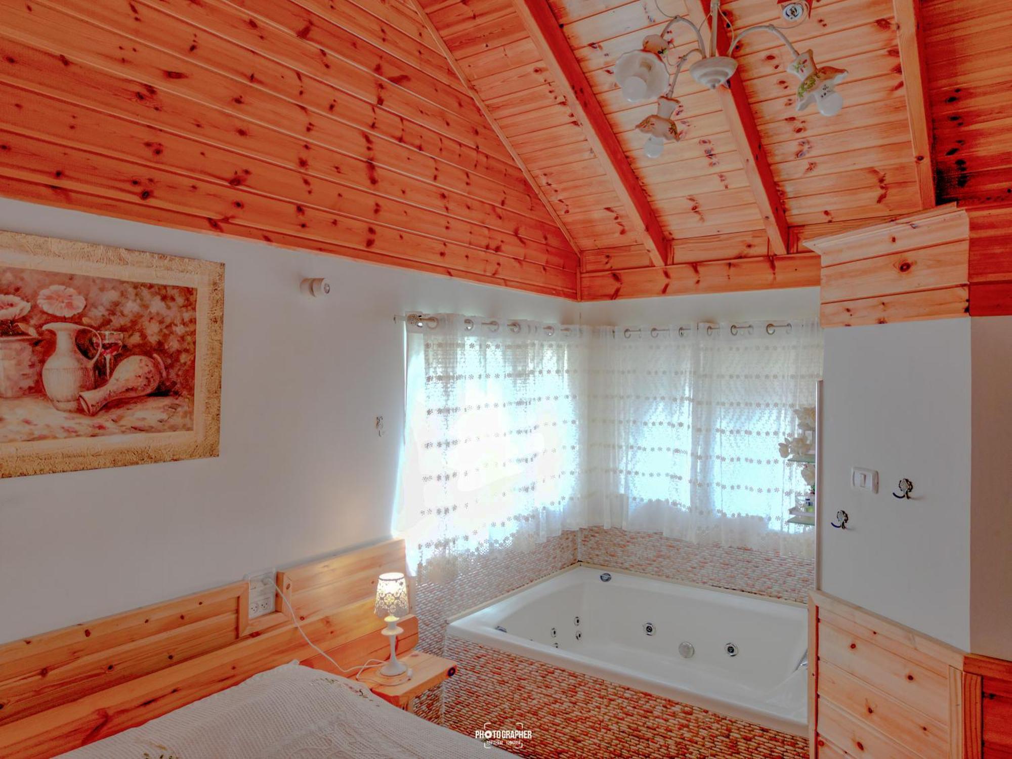 The Wooden Rose Cabins Bezet Oda fotoğraf